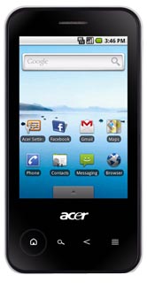 Смартфон Acer beTouch E400 (черный)
