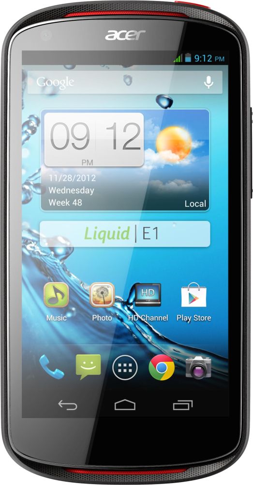 Смартфон Acer Liquid E1 (черный)