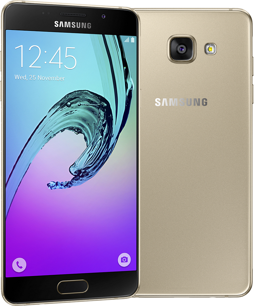 Смартфон Samsung Galaxy A5 (2016) SM-A510F (золотистый)