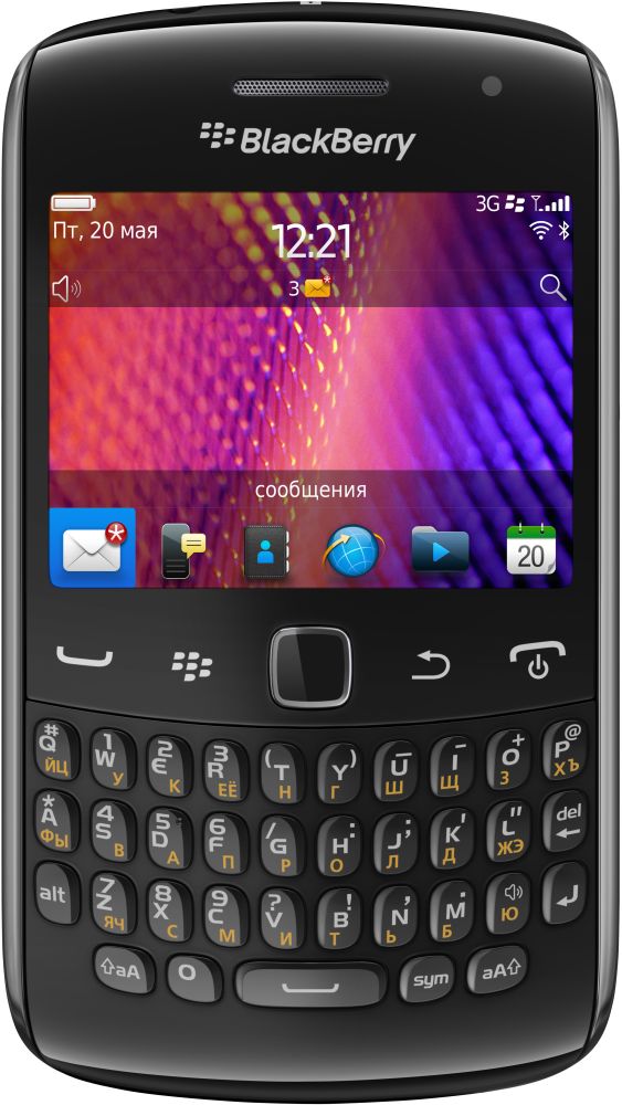 Смартфон BlackBerry Curve 9360 (черный)